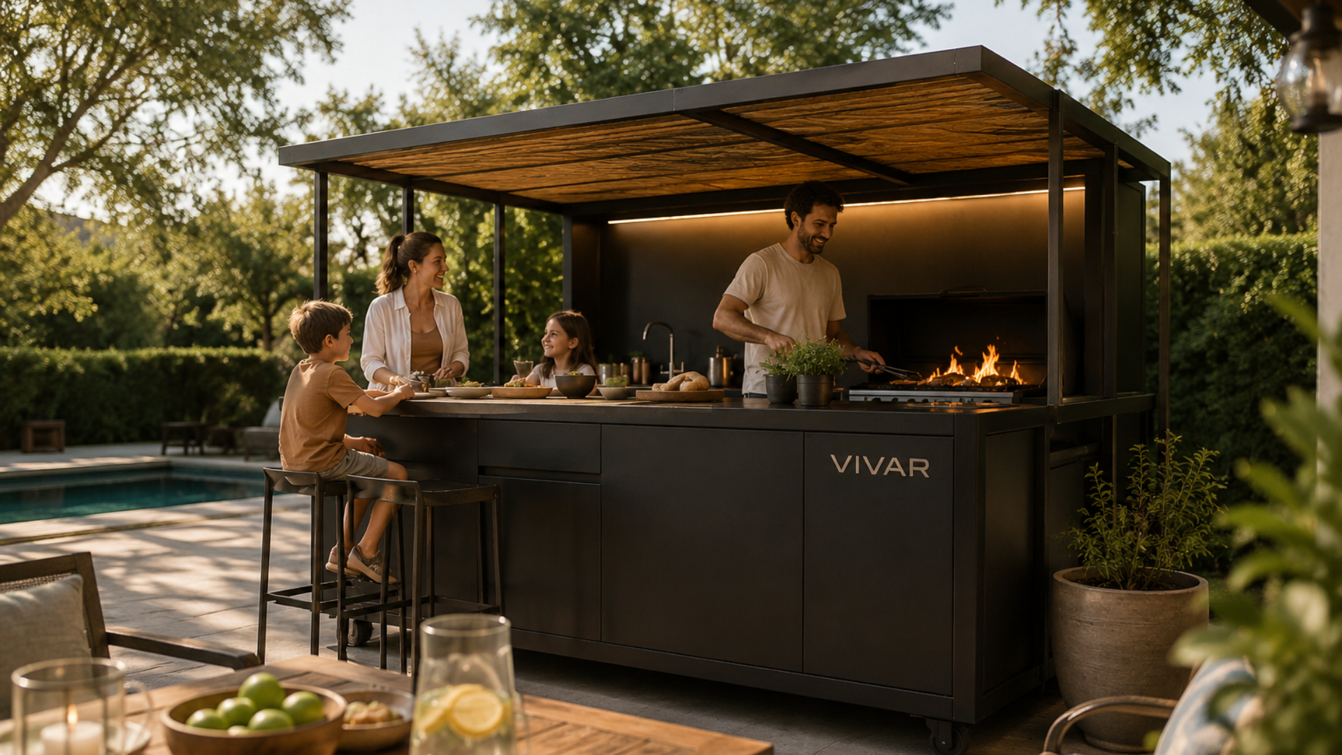 Outdoor kitchen premium VIVAR